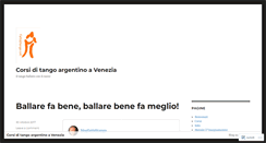 Desktop Screenshot of corsiditangoargentinovenezia.wordpress.com