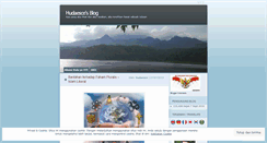 Desktop Screenshot of hudaesce.wordpress.com