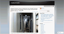 Desktop Screenshot of confusedgender.wordpress.com