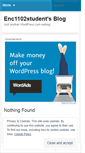 Mobile Screenshot of enc1102student.wordpress.com