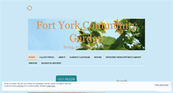 Desktop Screenshot of fortyorkgarden.wordpress.com