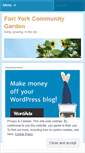 Mobile Screenshot of fortyorkgarden.wordpress.com