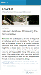 Mobile Screenshot of lololit.wordpress.com