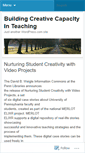 Mobile Screenshot of buildingcreativecapacity.wordpress.com