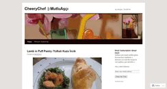 Desktop Screenshot of cheerychef.wordpress.com