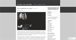 Desktop Screenshot of conversearteexpandida.wordpress.com