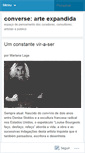Mobile Screenshot of conversearteexpandida.wordpress.com