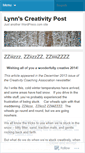 Mobile Screenshot of lynnwyvill.wordpress.com