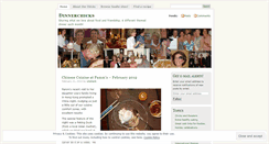 Desktop Screenshot of dinnerchicks.wordpress.com