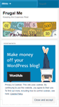 Mobile Screenshot of frugalme.wordpress.com
