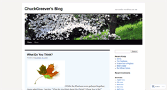 Desktop Screenshot of chuckgreever.wordpress.com