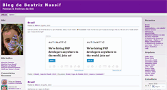 Desktop Screenshot of beatriznassif.wordpress.com