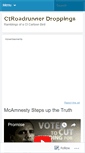 Mobile Screenshot of ctroadrunner.wordpress.com