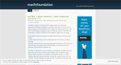 Desktop Screenshot of masihifoundation.wordpress.com