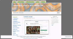 Desktop Screenshot of 4wdesign.wordpress.com