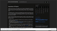 Desktop Screenshot of digitalfilmphotographer.wordpress.com