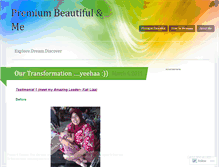 Tablet Screenshot of gorgeouskipwithpb.wordpress.com