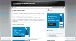 Desktop Screenshot of nausicaquebec.wordpress.com