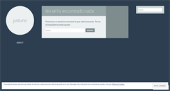 Desktop Screenshot of justuno.wordpress.com