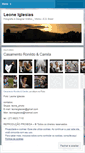 Mobile Screenshot of leoneiglesias.wordpress.com