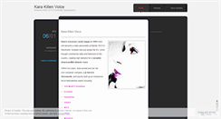 Desktop Screenshot of karakillen.wordpress.com