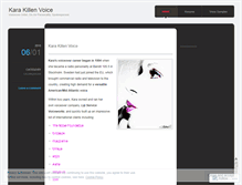 Tablet Screenshot of karakillen.wordpress.com