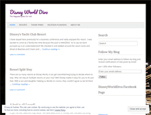 Tablet Screenshot of disneyworlddiva.wordpress.com