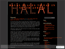 Tablet Screenshot of halalplacestoeat.wordpress.com