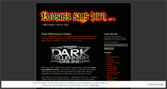 Desktop Screenshot of krosusssaysburn.wordpress.com