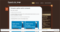 Desktop Screenshot of jortxing.wordpress.com