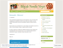 Tablet Screenshot of familiaverges.wordpress.com