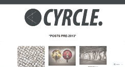 Desktop Screenshot of cyrclebrand.wordpress.com