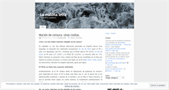 Desktop Screenshot of lamalditaletra.wordpress.com