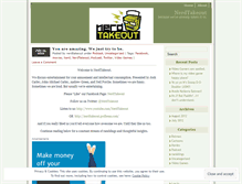 Tablet Screenshot of nerdtakeout.wordpress.com