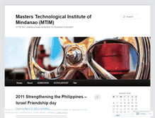 Tablet Screenshot of mtimedu.wordpress.com