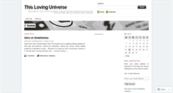 Desktop Screenshot of cosmicdarling.wordpress.com