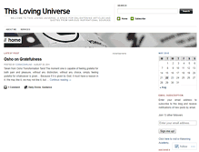 Tablet Screenshot of cosmicdarling.wordpress.com
