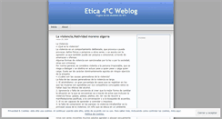 Desktop Screenshot of eticacuartoc.wordpress.com