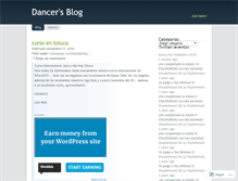 Tablet Screenshot of dancersmx.wordpress.com