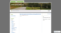 Desktop Screenshot of anelida.wordpress.com