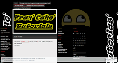 Desktop Screenshot of frantutorials.wordpress.com