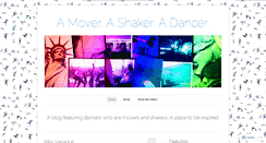 Desktop Screenshot of amoverashaker.wordpress.com