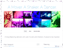 Tablet Screenshot of amoverashaker.wordpress.com