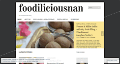 Desktop Screenshot of foodiliciousnan.wordpress.com