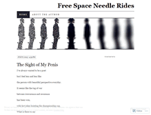 Tablet Screenshot of freespaceneedlerides.wordpress.com