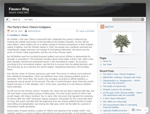Tablet Screenshot of bankonfinance.wordpress.com