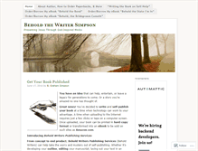 Tablet Screenshot of beholdwriter.wordpress.com