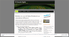 Desktop Screenshot of escudodigital.wordpress.com