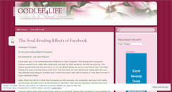Desktop Screenshot of godlee4life.wordpress.com