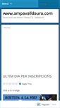 Mobile Screenshot of ampavalldaura.wordpress.com